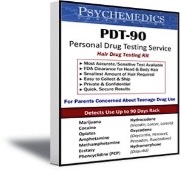 Psychemedics PDT-90 5 Panel Hair Drug Test