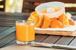 detox liquid orange juice